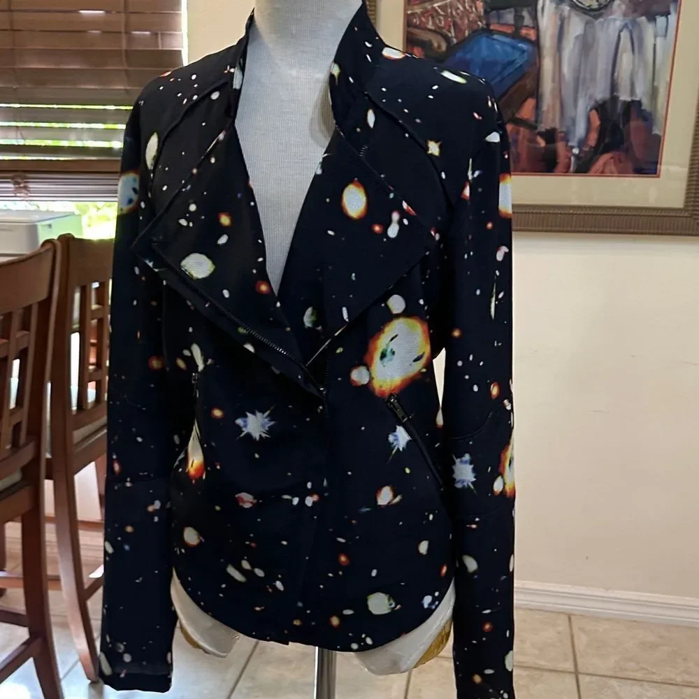 NWT MADE for IMPULSE Galaxy Print Jacket Size XL